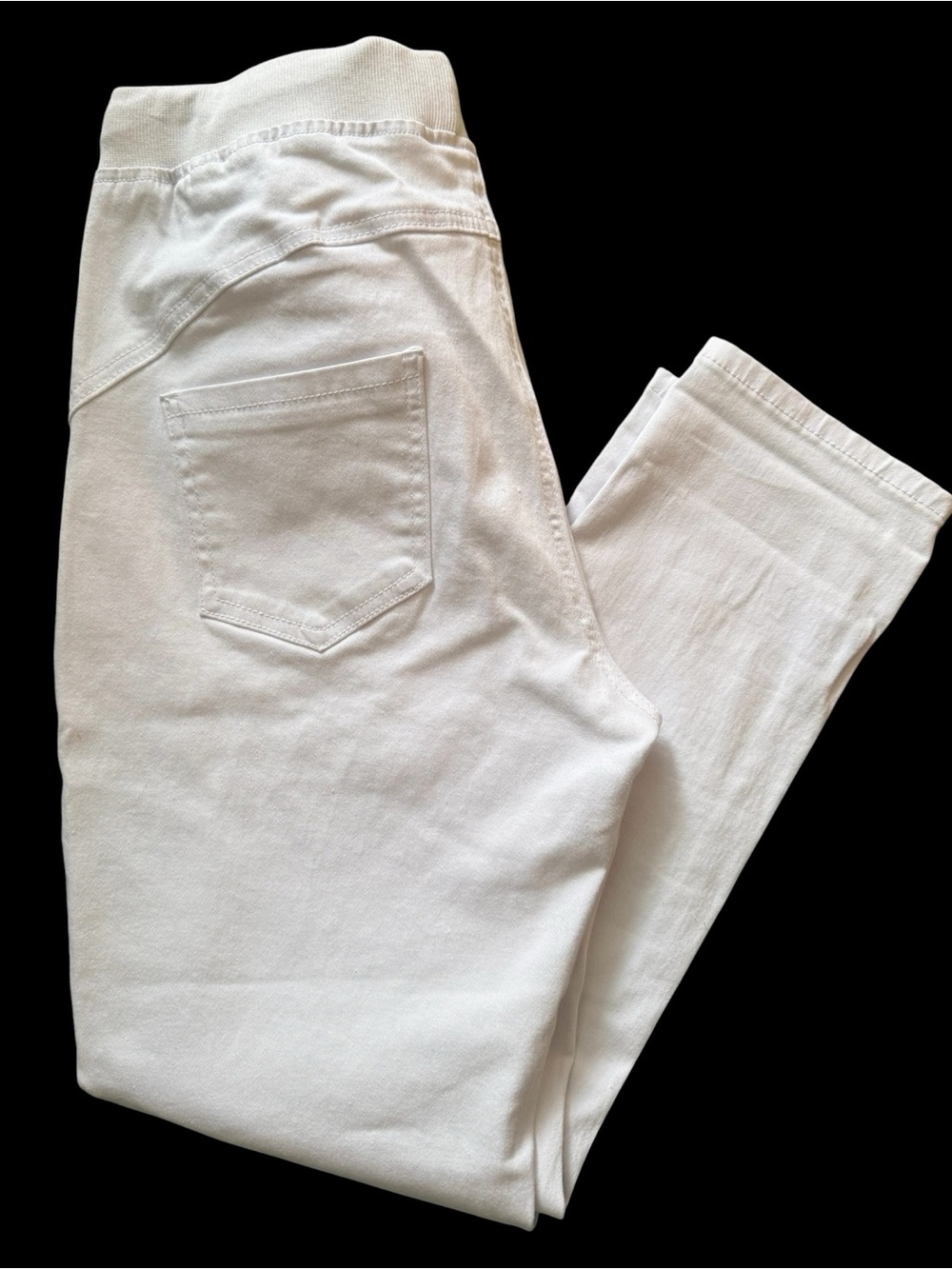 NWOT Lightweight White Drawstring Jogger Pants